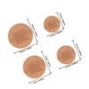DECHOUS 100pcs Large Round Bandage Adhesive Patches Breathable Elastic Fabric Finger and Joint Protection Tape Stickers for Secure Wound Care view 2