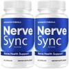 (2 Pack) Nerve Sync Capsules - Official NerveSync Advanced Nerve Health Supplement Pills - Maximum Strenght, Natural Nerve Sync for Wellness & Health Support Pills Reviews, 120 Capsules for 2 Months view 1