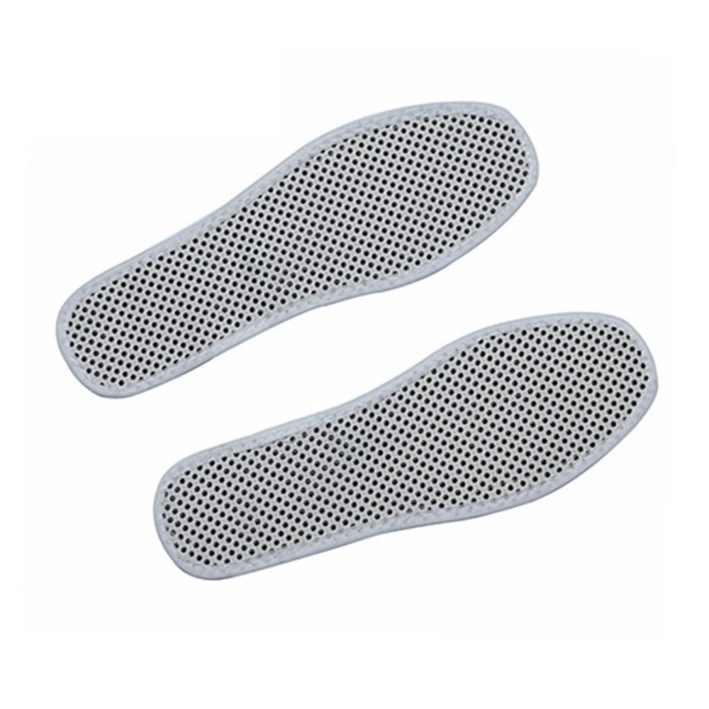 HONMEET Self Heating Magnetic Shoe Insoles Fatigue Foot Massage Pads Breathable Elastic Inserts for Men and Women Tired Feet Circulation