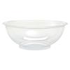 320 oz Clear Round Plastic Bowl Disposable Extra Large Serving Bowl for Mixing, Tossing Salads, Serving Snacks, Holding Fruits, Party Foods, Meal Prep, Catering, and Everyday Kitchen Use (12) view 1