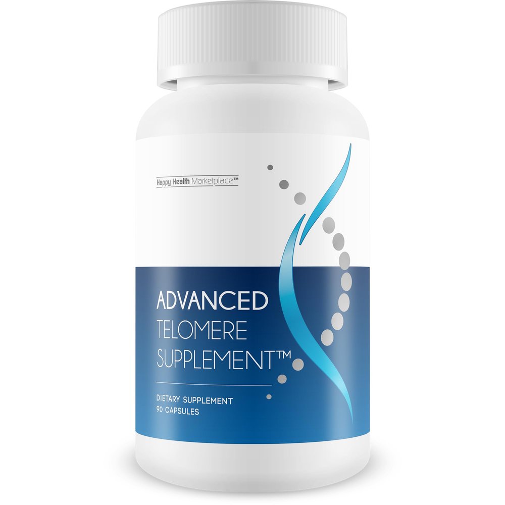 Advanced Telomere Support - Our Best Advanced Telomere Supplement - Anti Aging Pills - Telomeres Lengthening Supplements - Our Best Anti Aging Supplement - NAD Booster Nrf2 Nadh Activator Supplements