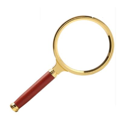 EWUROI 5X Handheld Magnifier, has Higher Definition and Magnifier Reader can be Used to Read Books, maps, Crosswords to See Small Fonts