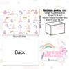 10 Sheets 1st Birthday Wrapping Paper for Girls, 27x16 Inch First Pink Happy Birthday Packaging Tissue Paper for Baby Shower Party Favors Gift Wrap (Style 1) view 2