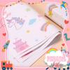 10 Sheets 1st Birthday Wrapping Paper for Girls, 27x16 Inch First Pink Happy Birthday Packaging Tissue Paper for Baby Shower Party Favors Gift Wrap (Style 1) view 3