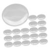 Gatuida 20Pcs Double Convex Lens Magnifier Set Portable for Seniors Reading Jewelry Maps Computer Repair with Sliding Cover Protection view 1