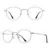 RB.Pilot Small Metal Round Reading Glasses for Women Men Classic Vintage Retro Shades Blue Light Blocking Computer Readers view 2