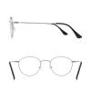 RB.Pilot Small Metal Round Reading Glasses for Women Men Classic Vintage Retro Shades Blue Light Blocking Computer Readers view 3