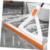 Healifty Silicone Floor Squeegee Scraper for Tile Floor Plastic Water Removal Cleaning Tool Sturdy Non Scratch Mirrors and Car Windshields view 2