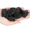 0.44lb Black Tourmaline Crystals, Natural Raw Black Tourmaline Stones Healing Rough Tourmaline Crystal for Energy Protection, Clearing Negative Energy, Fountain Rocks, Decoration, Polishing (200g) view 1