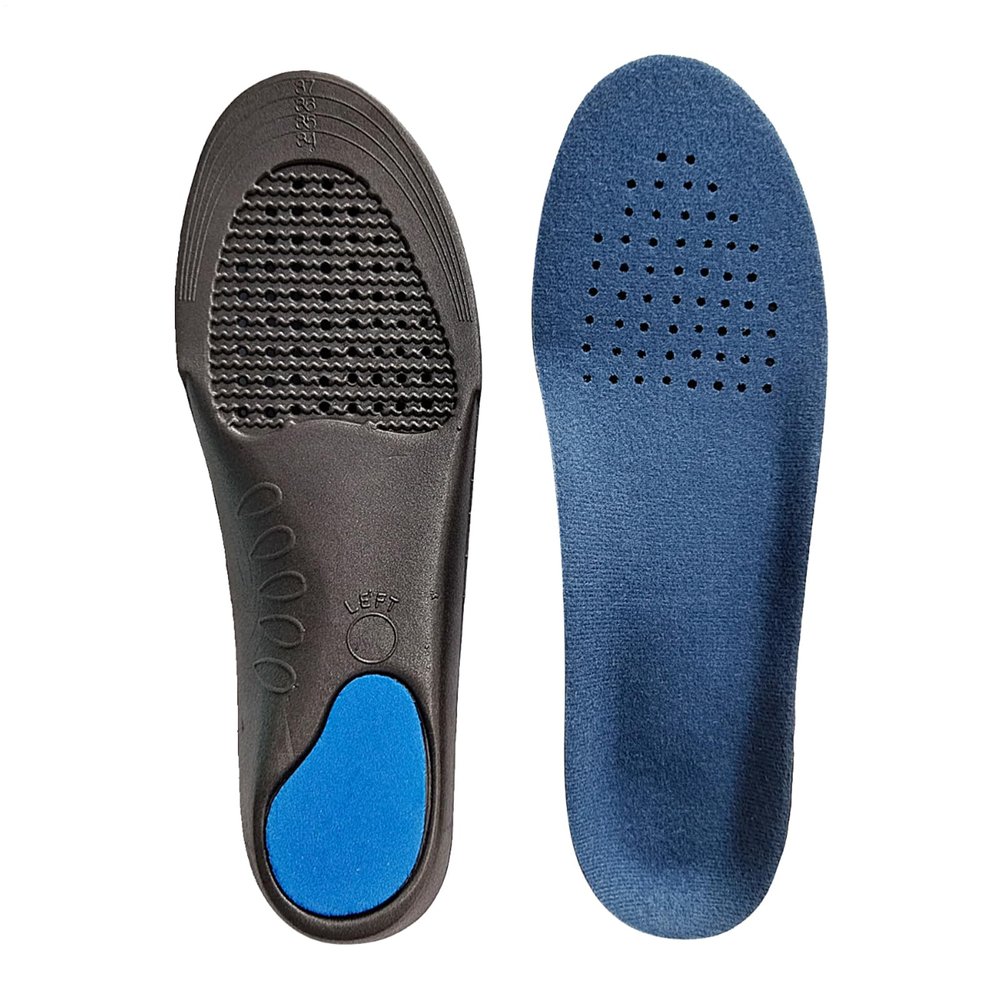 Orthotic Insoles Shoe Cushion, Arch Support Insoles | Foot Comfort Pads, Flat Feet Inserts for Sports Training, Running, Walking, Standing Hours, Daily Commuting, Gym