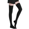 20-30mmHg Medical Thigh High Compression Stockings for Women & Men,Closed Toe Graduated Compression Socks,Circulation Pressure Stockings for Varicose VeinsEdema, DVT (Black*1, 2XL) view 1