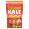 Kingdom Kale, Kale Chips, Spicy Red Hot, Healthy Snacks, Plant Based, Gluten-Free, Soy-Free, Non GMO, Vegan, Plant Protein Snacks, Air Dried Snacks, 2 oz view 1