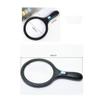 EWUROI Black Magnifying GlassHandheld Magnifier for Reading, Inspection, Hobbies Crafts, Glass Diameter 138mm view 2