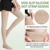 20-30mmHg Medical Thigh High Compression Stockings for Women & Men,Closed Toe Graduated Compression Socks,Circulation Pressure Stockings for Varicose VeinsEdema, DVT (Beige*2, S) view 4