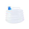 ABOOFAN Portable Foldable Outdoor Water Bucket 5L PE PP for Hiking view 1