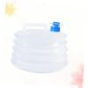 ABOOFAN Portable Foldable Outdoor Water Bucket 5L PE PP for Hiking view 3