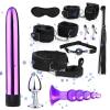 7-Piece Set+3 Hip Trainer Combination Nylon Set with 4 Options, Including Eye Mask and Collar - D-1 view 1