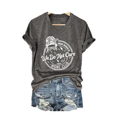 Retro Funny Wdnc Club Menopause Perimenopause Print T-Shirt Menopause Perimenopause Tshirt Wdnc Club Shirt Gray