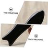 BELLIFFY Thick Black Buffalo Horn Facial Scraping Board for Gua Sha Massage Portable Handheld Massager for Face Neck Shoulders and Feet for Daily Aches and Relaxation view 3
