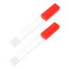 FOMIYES 2pcs Plastic Thermometer Tube Storage Box for Adults Protective Holder Case for Thermometers and Needle Tools for Home and Clinic Use view 1