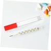 FOMIYES 2pcs Plastic Thermometer Tube Storage Box for Adults Protective Holder Case for Thermometers and Needle Tools for Home and Clinic Use view 4
