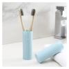 Yliaun Toothbrush box 15pc Holder Cover Bathroom Accessories Travel for Home, Travel, Business, Camping, School(Pink) view 4
