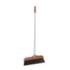 UKCOCO Static Soft Bristle Household Broom with Stainless Steel Handle Reusable Indoor Floor Cleaning Brush for Home Kitchen Garage and Space Saving Design with Wall Hanging Feature view 1