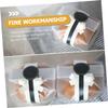 Wakauto 100pcs Translucent Bread Bags for Baking Stores and Parties Clear Bakery Packaging with Black Dots Food Wrapping for Cookies Snacks Candy and Bread view 3