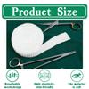2 Rolls Tubular Bandage, 0.9878.74in Elastic Net Wound Dressing, Adhesive-Free Stretch Mesh Gauze, Mesh Net Bandage Wrap for Arm Wet/Dry Dressing Retention (White) view 3