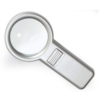 Magnifying Glasses,Handheld Illumination Magnifying Glass 10 Led Lamps Convenient Old Man Reading Magnifier 5X Hd Lens High Grade Hobbies Maps Crafts