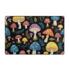 100% BLUE COLLAR Washable Entry Rug Mushroom (26) Soft Absorbent Indoor Door Mat Kitchen Mat for Bathroom Floor, Tub, Shower view 1