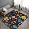 100% BLUE COLLAR Washable Entry Rug Mushroom (26) Soft Absorbent Indoor Door Mat Kitchen Mat for Bathroom Floor, Tub, Shower view 2