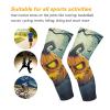 GuoChe Halloween Lantern Monster Compression Knee Brace for Women (2 Pack) Joint Pain Relief Knee Pad Sleeve for Cycling, Gardening, Yoga, Volleyball view 4