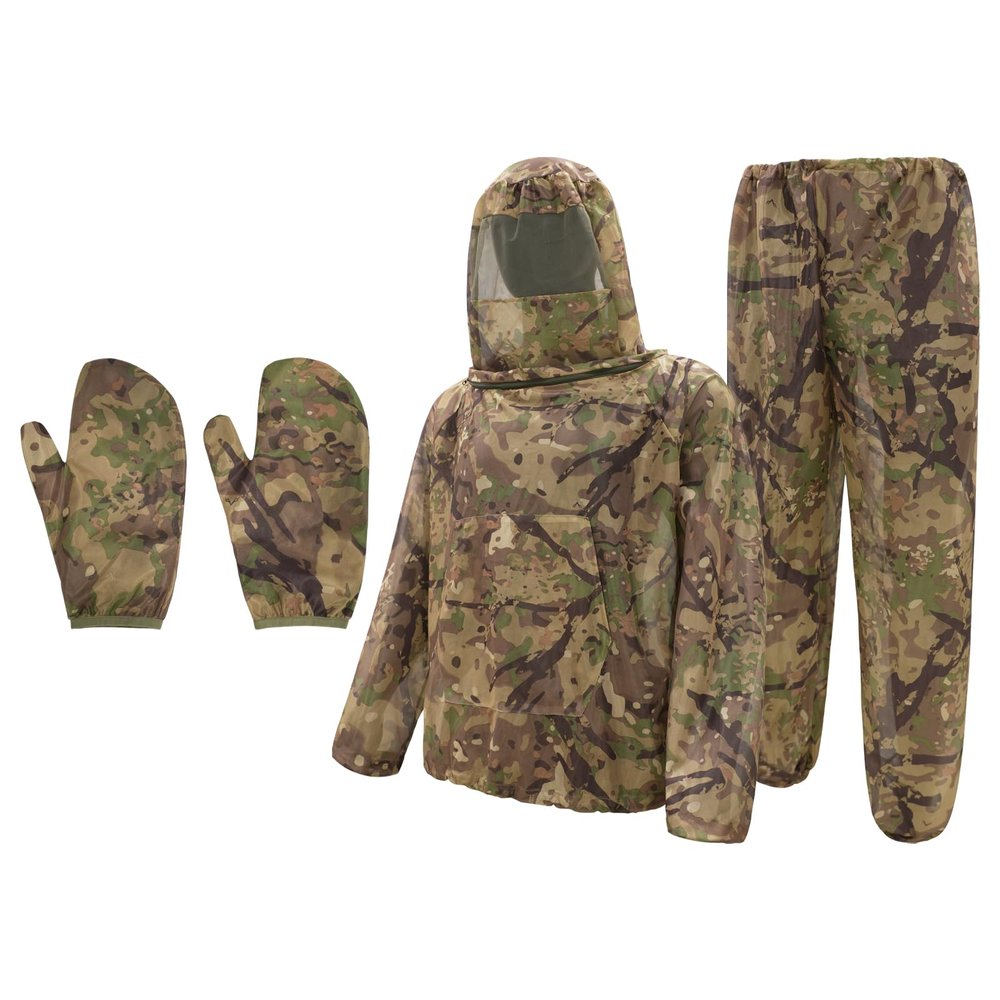 LOOGU Mosquito Suits, Net Bug Pants & Jacket Hood Sets - Ultra-fine Mesh - With Fishing, Hiking, Camping and Gardening