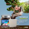 KIWI Kisan Window Dark Roast Coffee 150g | 70% Arabica & 30% Chicory | Coorg Origin | Instant Coffee Make up to 70 Cups | Rich Aroma & Smooth Flavor view 4