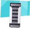 Beaupretty Compartment Portable Medicine Storage Case with Layers Drawer Design Removable Small Compartments for Travel Grey Pill Organizer for Tablets and Capsules view 2