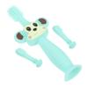 VALICLUD Training Toothbrush and Silicone Teether for Years Soft Bristle Full Coverage Brush with Animal Design Care and Teeth Cleaning Tool view 1