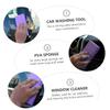 Hemobllo 2pcs High Density PVA Car Wash Sponge Extra Large Absorbent Sponges for Scratch Exterior Cleaning Strong Water Absorption and Easy Maintenance view 3