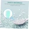 Healifty Toothbrush and Teething for Soft Silicone Full Bristle Brush with Chewable Handle and Wide Safety Guard for Gum Care Ages Green view 3