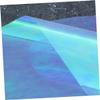 BESTYASH 20PCS Iridescent Gift Wrapping Paper for Flower Bouquets and Crafts Rainbow Gradient Cellophane Film for Birthday Wedding Holiday Decorations view 2