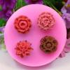 Srliya Rose Flower Silicone Fondant Pattern, Safe High Temp, Easy Reuse, for Cake Decoration, Handmade Art, Valentine, Silicone, Move over Competitors view 4