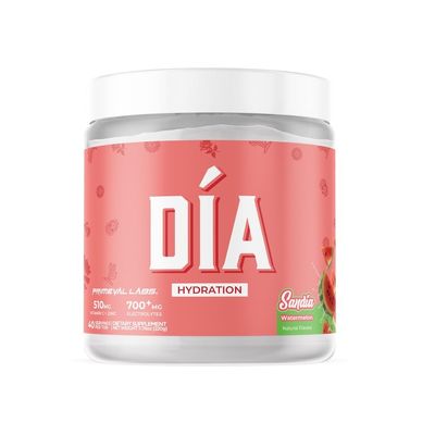 DIA Hydration Electrolyte + Immunity Powdered Drink Mix | Latino Aguas Frescas Flavors | Vitamin C, Zinc & Taurine | Low Sugar, 1 gram per serving | Daily Hydration Drink Mix | 40 Servings | Sandia