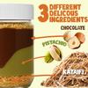 Dubai Chocolate Spread 6.35oz Jar with Pistachio, Kataifi & Gourmet Dubai Chocolate Filling for Pancakes, Breakfast, Snacks, and Desserts view 3