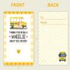 2026 Bus Driver Appreciate Valentine's Day Gift Card Holders with Envelopes, Women Men School Bus Driver Thank You Card, Xmas Gift for Birthday, Retirement, End of Year, Mothers Day (Pack of 4) view 4