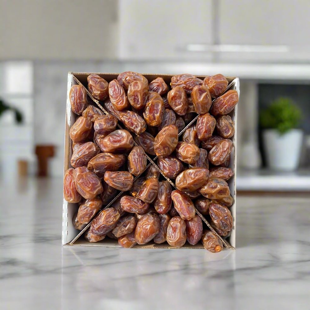 Coachellas Best Organic Medjool Cooking Dates Boxes USDA Certified Organic, California-Grown, Farm Fresh (5 Pound Box)