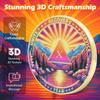 10 Year Dawn Voyage Sobriety Coin Journey into Serenity NA Medallion Spiritual Token for Recovery & Clean Time Empowering NA AA Chips Gift for Men & Women view 4