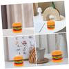 2pcs Mini Hamburger Scented Candle Set for Bedroom Ambiance view 3