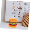 2pcs Mini Hamburger Scented Candle Set for Bedroom Ambiance view 4