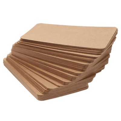 100Pcs DIY Blank Note Cards Portable Solid Color Word Cards for Writing Drawing Messaging Lightweight and Convenient for Home Office School Travel Suitable for Students and Writers