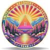 2 Year Dawn Voyage Sobriety Coin Journey into Serenity NA Medallion Spiritual Token for Recovery & Clean Time Empowering NA AA Chips Gift for Men & Women view 1